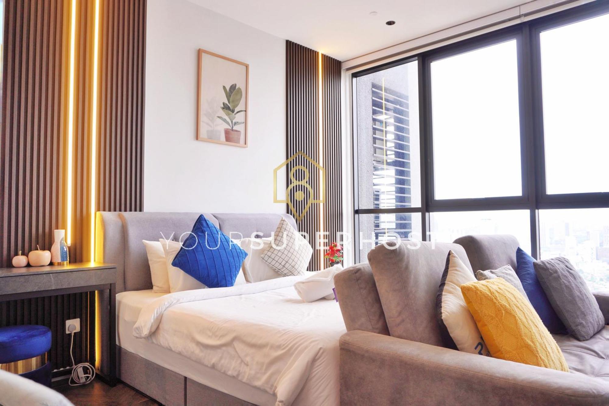 Scarletz Suites Near Klcc By Yoursuperhost Kuala Lumpur Chambre photo